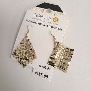 NWT Gold Drop Earrings